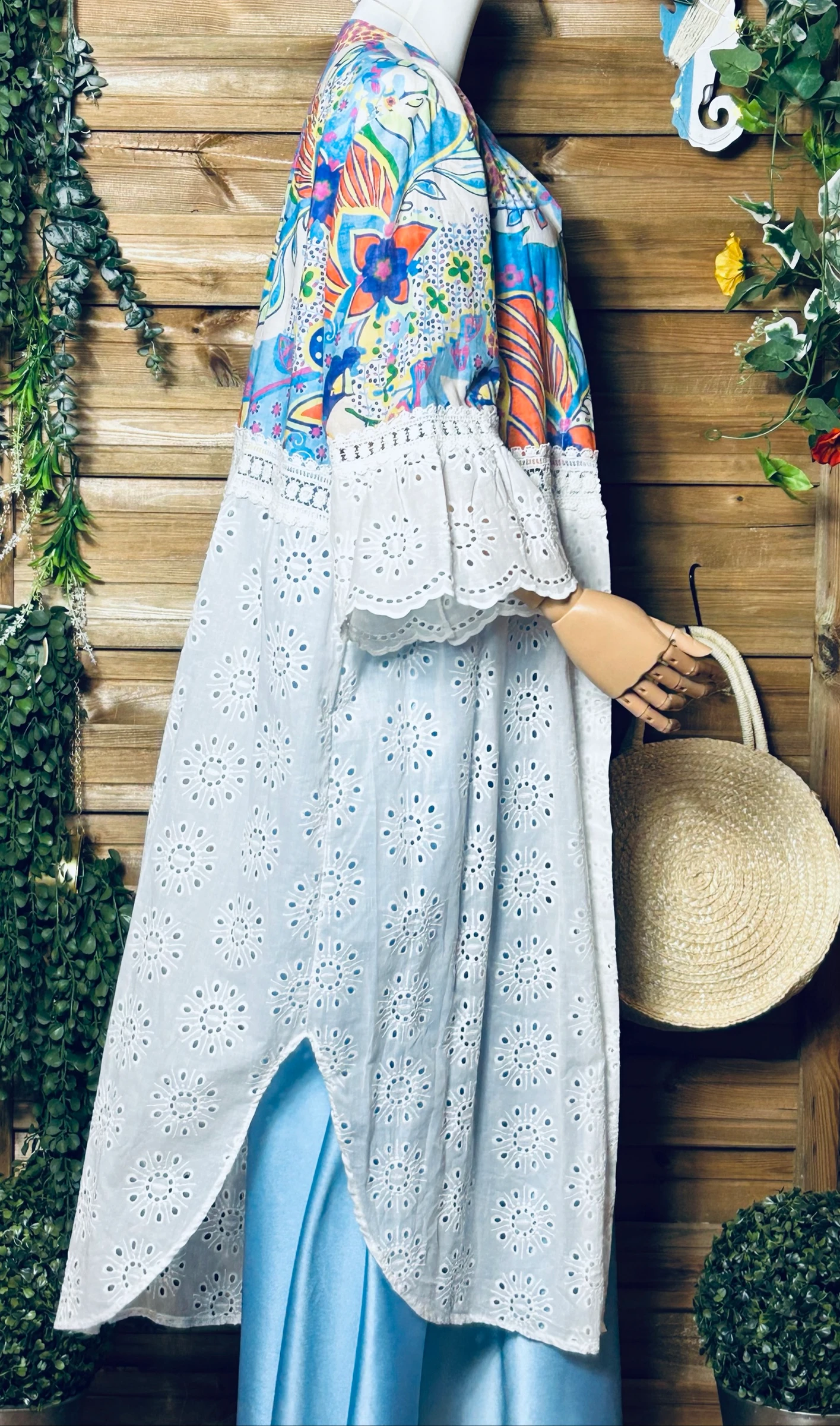 Kaftan de luxe Rosa Azul – photo 3